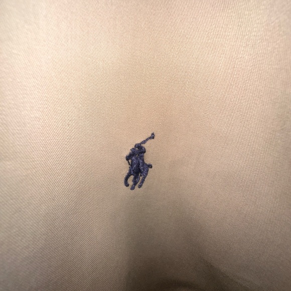 Ralph Lauren Men's Light Tan long sleeve Shirt medium - Picture 4 of 4